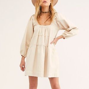 Free People Lou Jean Babydoll Dress NWT